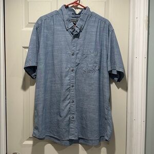 Eddie Bauer Classic Fit Chambray Shirt men’s‎ size 2XL